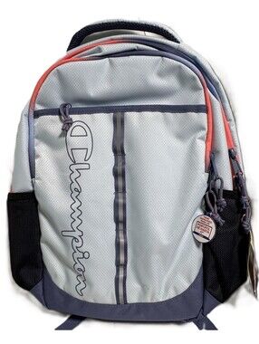 Blue Champion Center Backpack w/ Laptop Sleeve - Light Blue NEW NWT!!